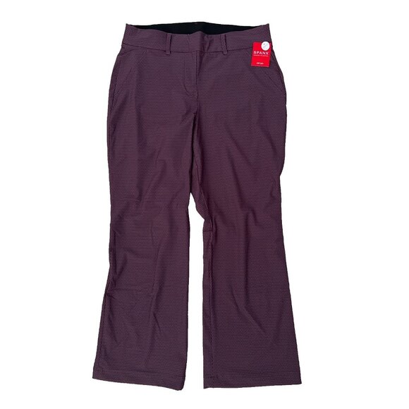 Spanx Petite 50301Q Geo Scape Orange Sunshine Kick Flare Pants ( PM ) - Picture 6 of 8